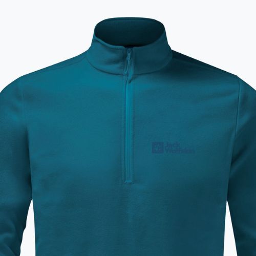 Bluza trekkingowa męska Jack Wolfskin Taunus HZ blue coral