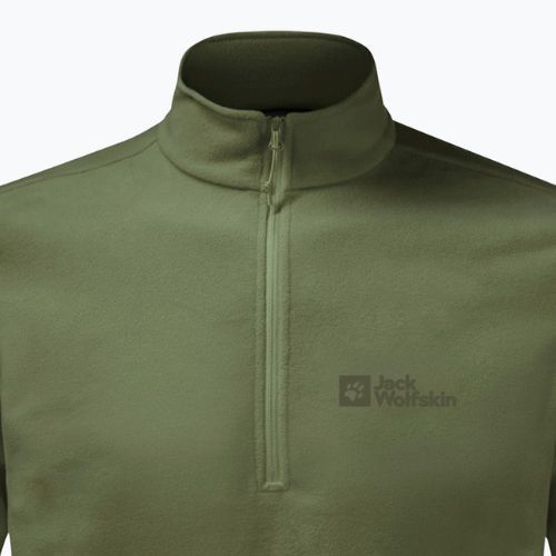 Bluza trekkingowa męska Jack Wolfskin Taunus HZ greenwood
