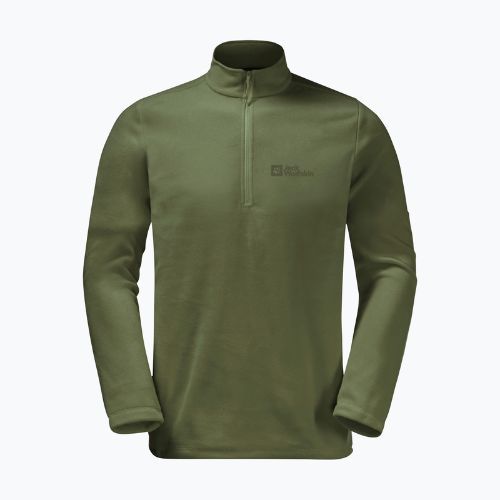 Bluza trekkingowa męska Jack Wolfskin Taunus HZ greenwood