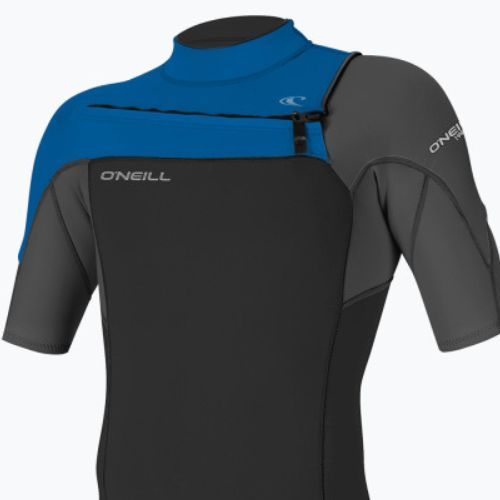 Pianka do pływania dziecięca O'Neill Youth Hammer 2 mm Chest Zip Spring black/graphite/ocean