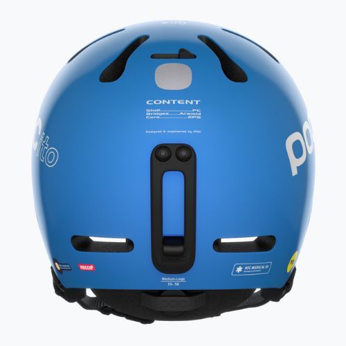 Kask narciarski dziecięcy POC POCito Fornix MIPS fluorescent blue