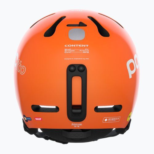 Kask narciarski dziecięcy POC POCito Fornix MIPS fluorescent orange