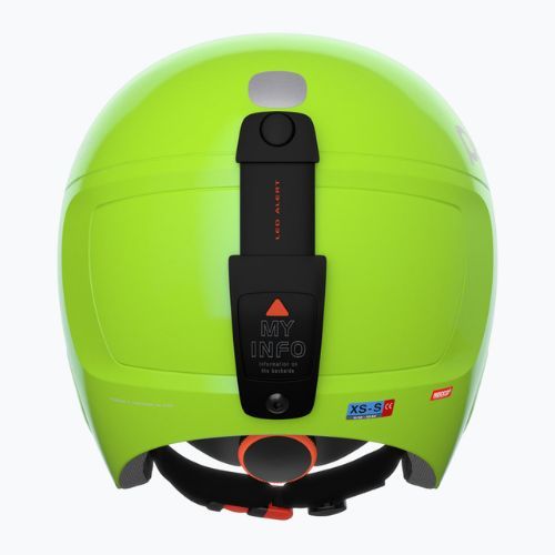 Kask narciarski dziecięcy POC POCito Skull fluorescent yellow/green