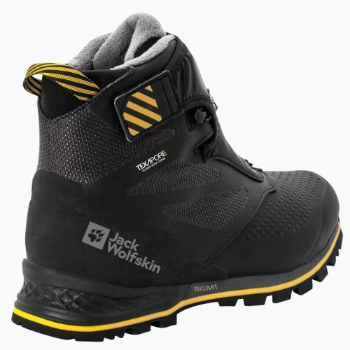 Buty trekkingowe męskie Jack Wolfskin 1995 Series Texapore Mid black/burly yellow xt