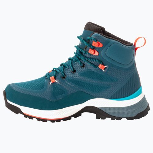 Buty trekkingowe damskie Jack Wolfskin Force Striker Texapore Mid blue/coral