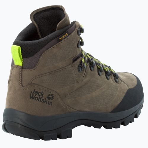 Buty trekkingowe męskie Jack Wolfskin Rebellion Texapore Mid khaki/phantom