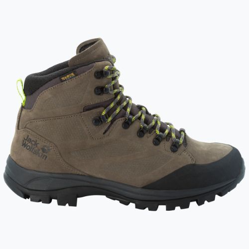 Buty trekkingowe męskie Jack Wolfskin Rebellion Texapore Mid khaki/phantom