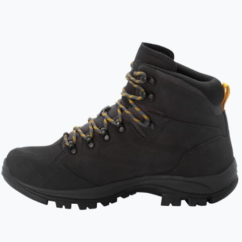 Buty trekkingowe męskie Jack Wolfskin Rebellion Texapore Mid phantom/burly yellow xt