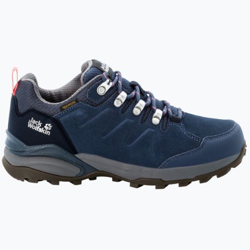 Buty trekkingowe damskie Jack Wolfskin Refugio Texapore Low dark blue/grey