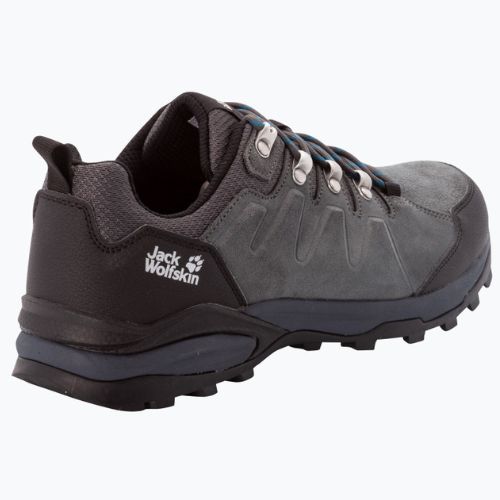 Buty trekkingowe męskie Jack Wolfskin Refugio Texapore Low grey/ black