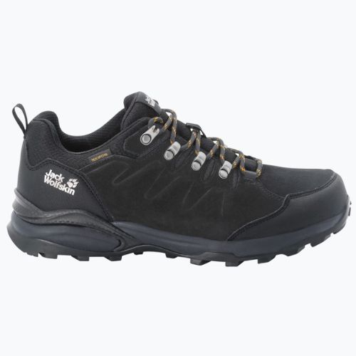 Buty trekkingowe męskie Jack Wolfskin Refugio Texapore Low phantom/ burly yellow xt