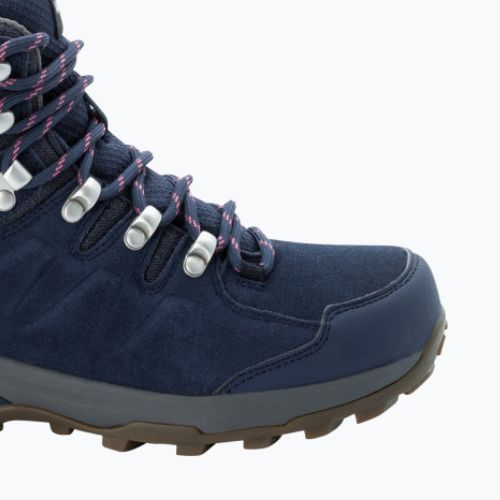 Buty trekkingowe damskie Jack Wolfskin Refugio Texapore Mid dark blue/grey