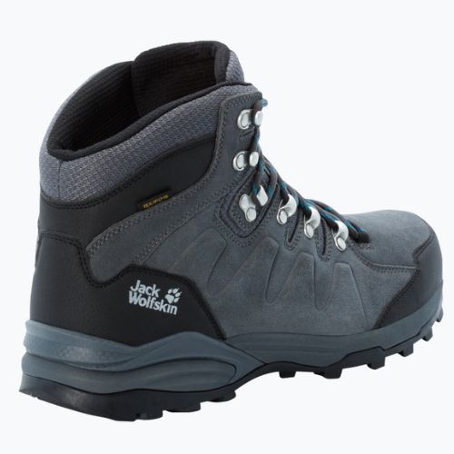 Buty trekkingowe męskie Jack Wolfskin Refugio Texapore Mid grey/ black