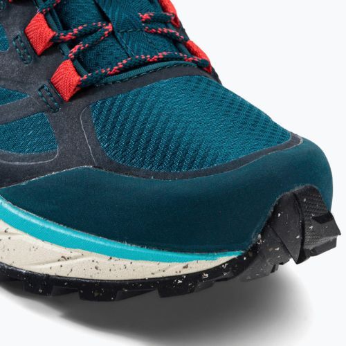 Buty trekkingowe damskie Jack Wolfskin Terraventure Texapore Mid blue/coral