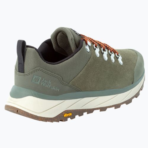 Buty turystyczne męskie Jack Wolfskin Terraventure Urban Low khaki/orange