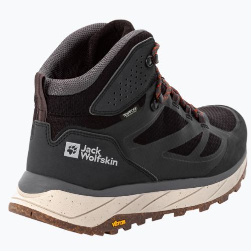 Buty turystyczne męskie Jack Wolfskin Terraventure Urban Mid black