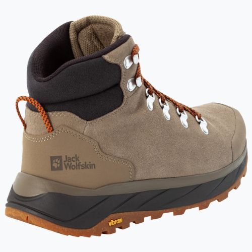 Buty turystyczne męskie Jack Wolfskin Terraventure Urban Mid clay/phantom