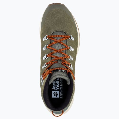 Buty turystyczne męskie Jack Wolfskin Terraventure Urban Mid khaki/orange