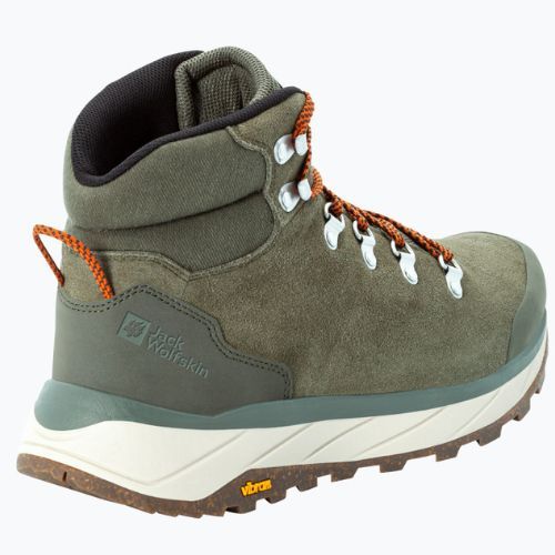 Buty turystyczne męskie Jack Wolfskin Terraventure Urban Mid khaki/orange