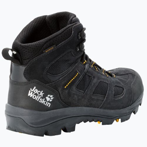 Buty trekkingowe męskie Jack Wolfskin Vojo 3 Texapore Mid black/burly yellow xt