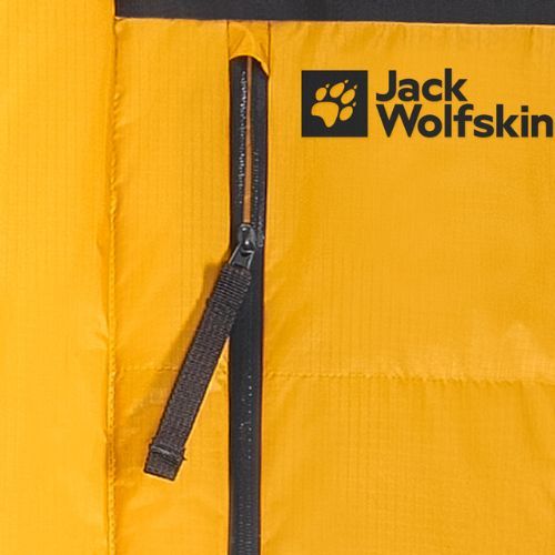 Kurtka puchowa męska Jack Wolfskin 1995 Series Cook burly yellow xt