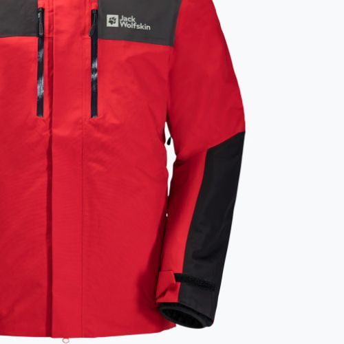 Kurtka 3w1 męska Jack Wolfskin Jasper adrenaline red