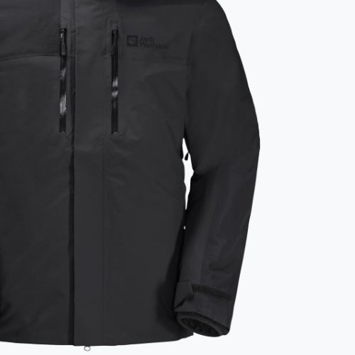 Kurtka 3w1 męska Jack Wolfskin Jasper black