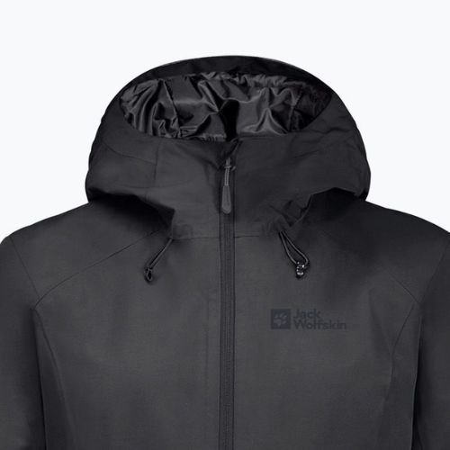 Kurtka ocieplana damska Jack Wolfskin Heidelstein Ins black
