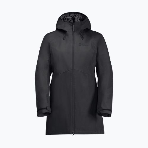Kurtka ocieplana damska Jack Wolfskin Heidelstein Ins black