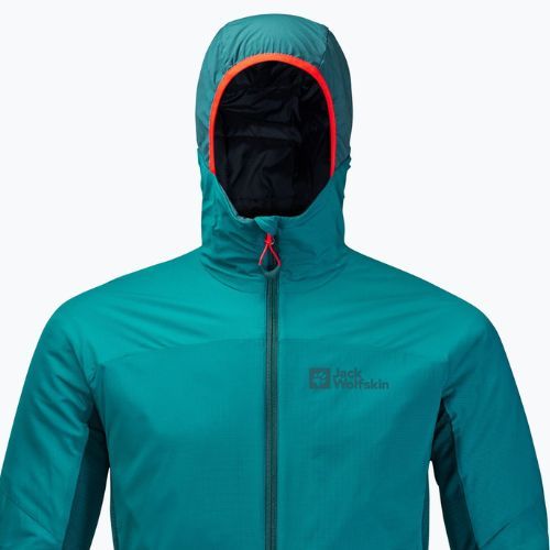 Kurtka męska Jack Wolfskin Alpspitze Ins Hoody bay blue