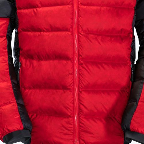 Kurtka puchowa męska Jack Wolfskin Nebelhorn Down Hoody adrenaline red