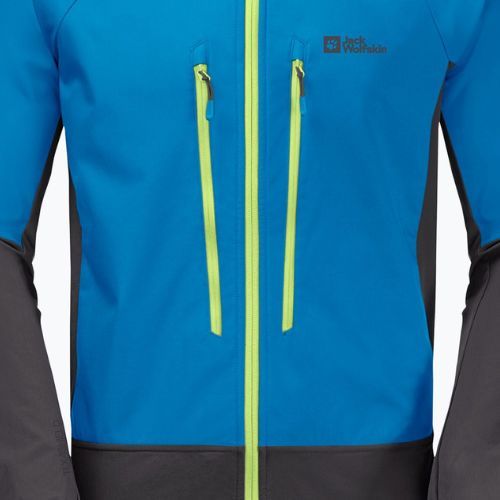 Kurtka softshell męska Jack Wolfskin Alpspitze Hoody blue pacific