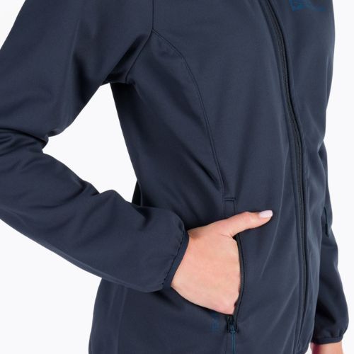 Kurtka softshell damska Jack Wolfskin Windhain Hoody night blue
