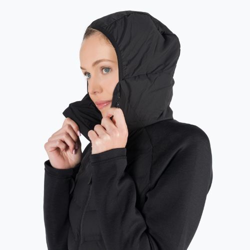 Kurtka hybrydowa damska Jack Wolfskin Tasman Down Hybrid black
