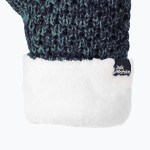 Rękawice zimowe damskie Jack Wolfskin Highloft Knit night blue