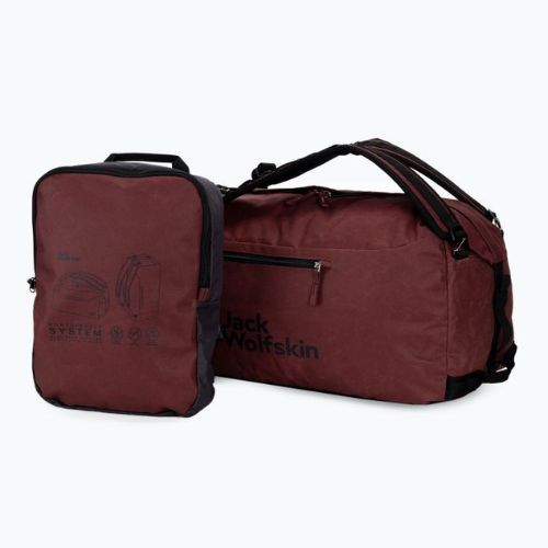 Torba podróżna Jack Wolfskin Traveltopia Duffle 45 l cordovan red