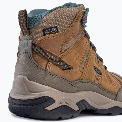 Buty trekkingowe damskie KEEN Circadia Mid WP toasted coconut/north atlantic