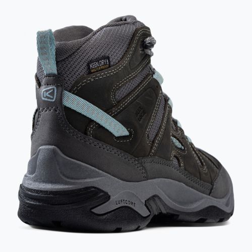 Buty trekkingowe damskie KEEN Circadia Mid WP steel grey/cloud blue