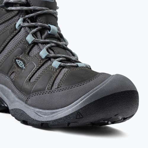 Buty trekkingowe damskie KEEN Circadia Mid WP steel grey/cloud blue