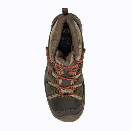 Buty trekkingowe męskie KEEN Circadia Mid WP dark olive/potters clay