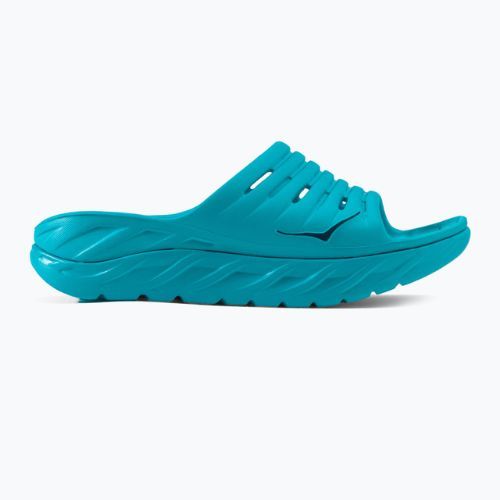 Klapki HOKA Ora Recovery scuba blue/bellwether blue