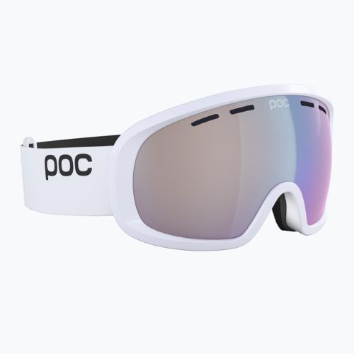 Gogle narciarskie POC Fovea Mid Clarity Photochromic hydrogen white/clarity photo light pink/sky blue