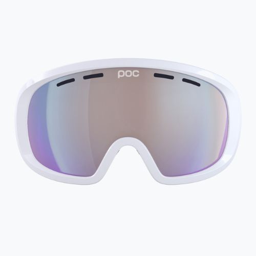 Gogle narciarskie POC Fovea Mid Clarity Photochromic hydrogen white/clarity photo light pink/sky blue