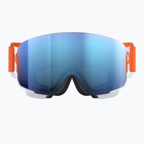 Gogle narciarskie POC Nexal Clarity Comp fluorescent orange/hydrogen white/spektris blue