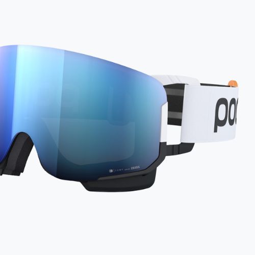 Gogle narciarskie POC Nexal Mid Clarity Comp hydrogen white/uranium black/spektris blue