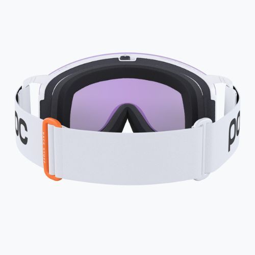Gogle narciarskie POC Nexal Mid Clarity Comp hydrogen white/uranium black/spektris blue