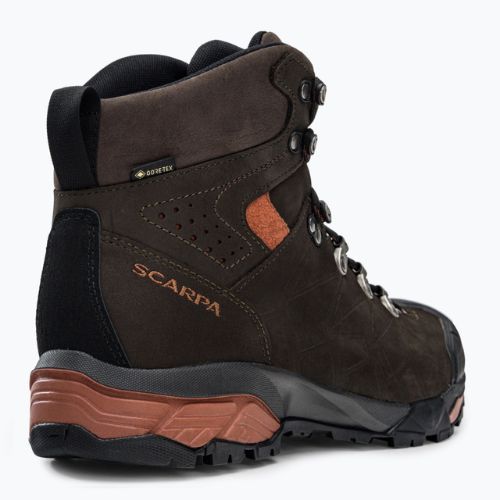 Buty trekkingowe męskie SCARPA ZG Pro GTX dark coffe/rust