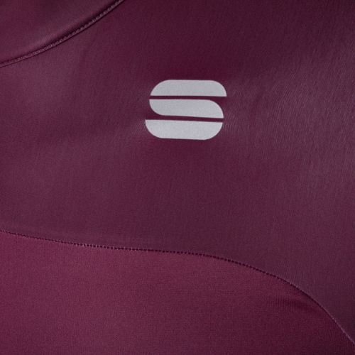 Longsleeve rowerowy męski Sportful Bodyfit Pro Jersey red wine/red rumba