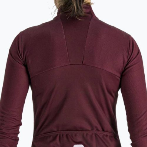 Longsleeve rowerowy damski Sportful Kelly Thermal Jersey red wine