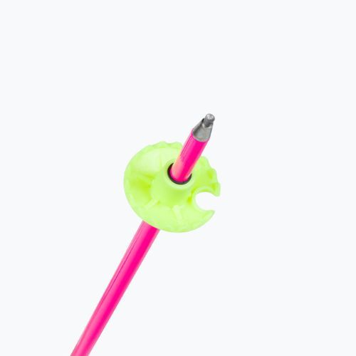 Kije narciarskie dziecięce LEKI WCR Lite SL 3D Junior neon pink/black/neon yellow